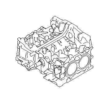 Subaru illustration of Short Block from Subaru parts website